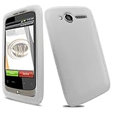 Clear Silicone Skin Gel Cover Case For HTC Wildfire ADR6225 Bee