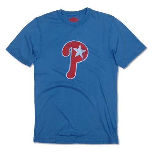 Philadelphia Phillies Retro Logo T-Shirt By Red Jacket Size L at Amazon.com