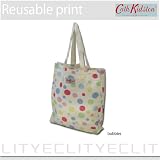 Cath Kidston ���㥹���åɥ��󡡥��åȥ�ȡ��ȡ��ץ��ȥХå��ʥ����Хå��� reusable printed bag��ck-rpb...