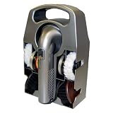 Deluxe Shoe Shine Caddy (Battery Powered Shoe Polishing Kit-8pc Set)