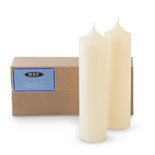 Root 2 Count 51 Percent Beeswax Altar Candles 3 by 12Inch coconuas232