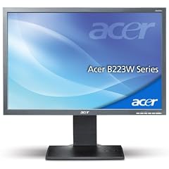 ACER B223WGOymdr 55,9cm (22 Zoll) Monitor (VGA, DVI, 5ms Reaktionszeit) dunkelgrau