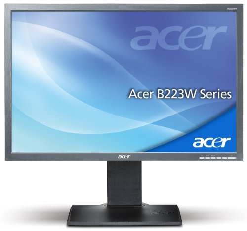 ACER B223WGOymdr 55,9cm (22 Zoll) Monitor (VGA, DVI, 5ms Reaktionszeit) dunkelgrau Preisvergleich