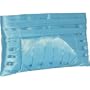 Magid Pleated Satin Clutch - Turquoise