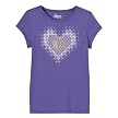 Girls' Circo&reg; Basic Tee - Violet Rhythm