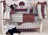 Baby Boy 6 Piece Crib Bedding Set by Banana Fish