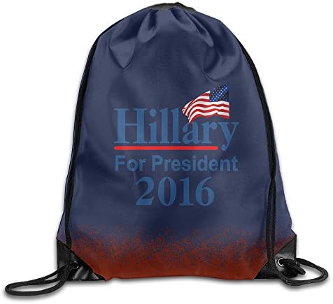Hillary For President 2016 Folding Sport Backpack Drawstring Bag