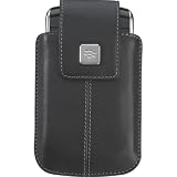 BlackBerry Leather Swivel Holster for BlackBerry Storm 9530 (Black) [Bulk Packaging]