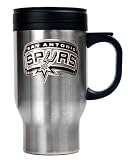 NBA San Antonio Spurs Stainless Steel Travel Mug - Primary Logo
