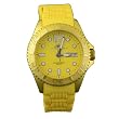 Adee Kaye Woman's Aluminum Yellow Diver Watch AK5433L