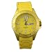 Adee Kaye Woman's Aluminum Yellow Diver Watch AK5433L
