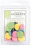 American Crafts Elements Large Brads, Pastels American Crafts Elements Large Brads, Pastels