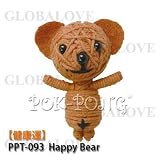 POK-PONG���|�N�|���l�`�X�g���b�v�yHappy Bear�u���N�^�v�zPPT-093