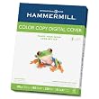 Hammermill Color Copy 80 lb 8 1/2 x 11 Inch Photo White Cover Stock 250 Sheets (12002-3)