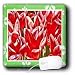 Susan Brown Designs Flower Themes - Red Tulips Pattern - Mouse Pads