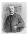 Portrait of Charles Peguy Art Giclee Poster Print by Jean-Pierre Laurens, 18x24