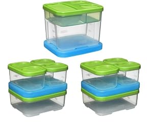 Rubbermaid Lunch Blox Set (3 kits)