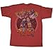 Voltron Vehicle Force Asian Heather Red Adult T-shirt Tee