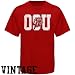 Ohio State Buckeyes Scarlet Middleman Vintage T-shirt