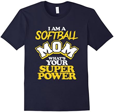 Men's granpa tshirt -i am a soft mom what is your supper power 3XL Navy