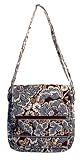 Vera Bradley Mailbag Slate Blooms Handbag