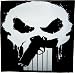 Search : Marvel Comics The Punisher Guns Skull Patch P-1436-C