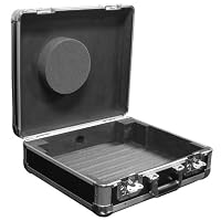 Marathon Elight Series MA-Ett Bk Turntable Case Holds 1 1200 Style Turntable Light Duty - Black