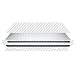 Skinomi TechSkin -Silver Carbon Fiber FILM Shield for Apple MacBook SuperDrive