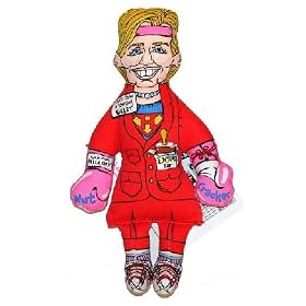 Doggy Hoots - Political Animals Hillary Clinton (8")