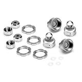 Shock Color Parts Set - Blitz E-Firestorm Anodized Silve by Hpi-Racing