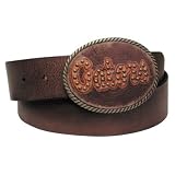 Fossil Florida Gators Brown Ladies Leather Plaque Belt