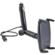 Arkon SM521-Micro Universal Slim-Grip Lighter Socket Mount with Micro-USB Power Charger for Smartphone and Cell Phone