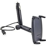Arkon SM521-Micro Universal Slim-Grip Lighter Socket Mount with Micro-USB Power Charger for Smartphone and Cell Phone