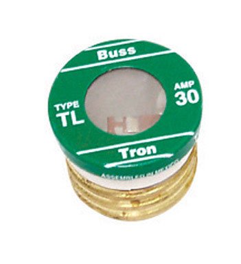 Cooper Bussmann 3Pk 30A Tl Plug Fuse (Pack Of 5) Bp-Tl- Fuses Plug Electrical