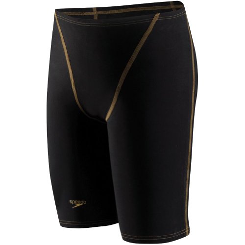 Speedo LZR Pro Jammer Male Black Gold 22 Marvin E. Dunklinpre