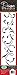 Designer Stencils C767 French Swirl Cake Stencil Side, Beige/semi-transparent