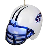 4" NFL Tennessee Titans LED Light-Up Football Helmet Christmas Ornament
