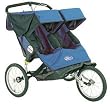 2007 Baby Jogger Q Series Double Jogging Stroller / Twin Stroller, Navy