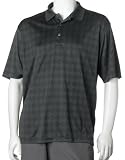 PGA Tour Men's Short Sleeve Poly Performance Golf Argyle Shirt
