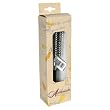Ambassador Hairbrush, Round Head, Plastic Pins, Silver Handle, 1 Hairbrush (Pack of 2)