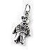 Boy Marcasite Charm Pendant title=