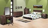 8-Piece Bedroom Set with Queen Size Bed - Capri Collection - Nexera Furnitu ....