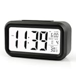 ZHPUAT 5.3" Digital Alarm Clock, Larg...
