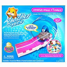 Zhu Zhu Pets Hamster Wheel and Tunnels Exlusive Set with 1 Hamster Included by Zhu Zhu Pets
