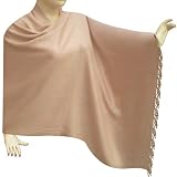 Royal Kraft提供 Apparel & Shoes Online Shop Ranking 22. Handmade Plain Viscose Stole Women Outerwear Dress In Skin Color (Free Shipping) Stle0045r