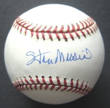Stan Musial Autographed Baseball