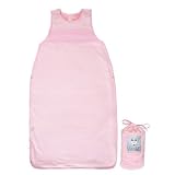 Woolino Ultimate Baby Sleeping Bag, OLD MODEL CLOSEOUT, 3mo -2yrs, Princess Pink