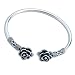 Womens Cuff Bracelet Sterling Silver Wrist Jewelry 2.5 Inches