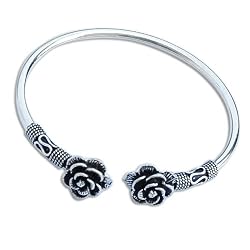 Womens Cuff Bracelet Sterling Silver Wrist Jewelry 2.5 Inches