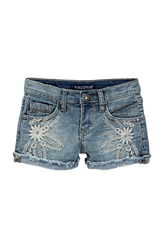 Vigoss Girls' Festival Flower Shorts